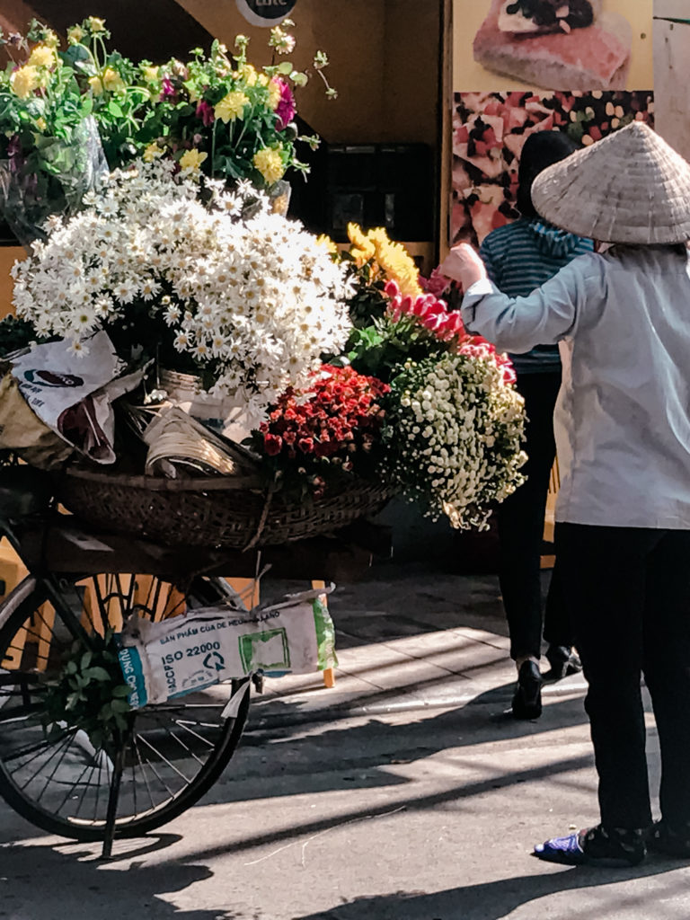 Straßenverkäufer Hanoi