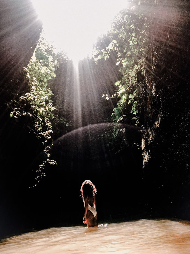 Kanto Lampo Waterfall in Ubud